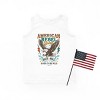 American Rebel Spirit Distressed - Youth Tank Top - 3 of 4