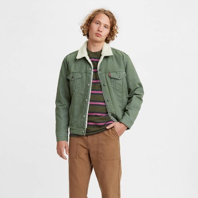 levis borg jacket mens