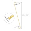 Unique Bargains Carbon Steel Indoor Outdoor Utility Hooks and Hangers 6 Pcs - 2 of 4