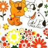 Slickblue Colorful Flower Party Wall Stickers - Decorative Vinyl Decals for Adding Joyful Vibes to Any Room - 3 of 3