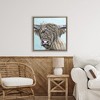 Stupell Industries Highland Cow Windblown Floating Frame Canvas Art - 3 of 4