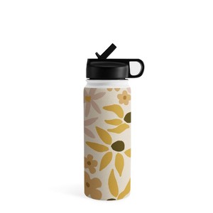 Urban Wild Studio black coffee morning tan Water Bottle - Society6 - 1 of 4