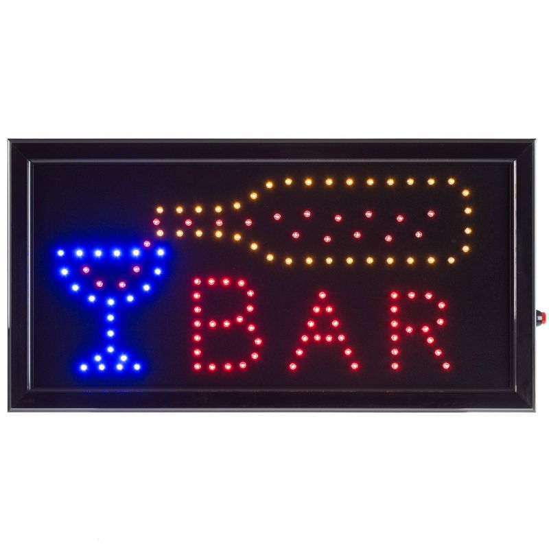 19&#34; x 10&#34; Neon LED Sign with Animation BAR - Trademark Global, 1 of 4