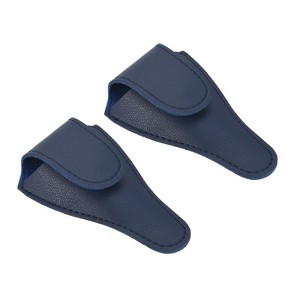 Unique Bargains PU Leather Nail Scissor Protective Cover Small Pointed Nipper Scissor Sheaths 4.5"x2.6" - 1 of 4