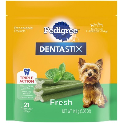 Pedigree Dentastix Dental Dog Treats with Peppermint for Small Dog