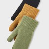 Toddler 3pk Mitten Set - Cat & Jack™ - 2 of 3