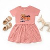 SmileyWorld Cutie Pie Pumpkin Pie - Toddler Graphic Dress and Infant Dress - 2 of 4