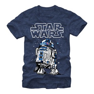 Men's Star Wars Pixel R2-D2 T-Shirt - 1 of 3