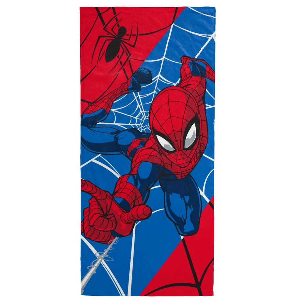 Photos - Towel 32"x62" Spider-Man Beach 