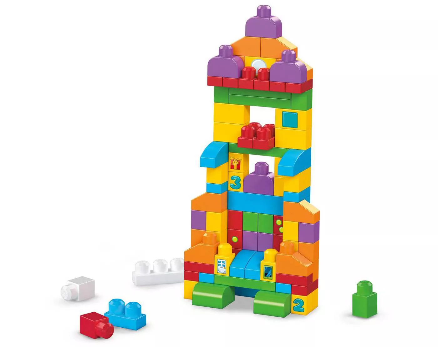 Mega Bloks First Builders Let's Get Learning Construction Set - image 3 of 12