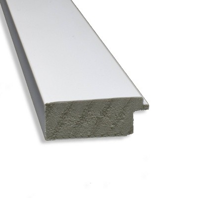 Large White Matte Wall Mounted Bathroom Mirror