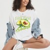 Simply Sage Market Farm Fresh Avocado Watercolor Garment Dyed Tee - 2 of 4