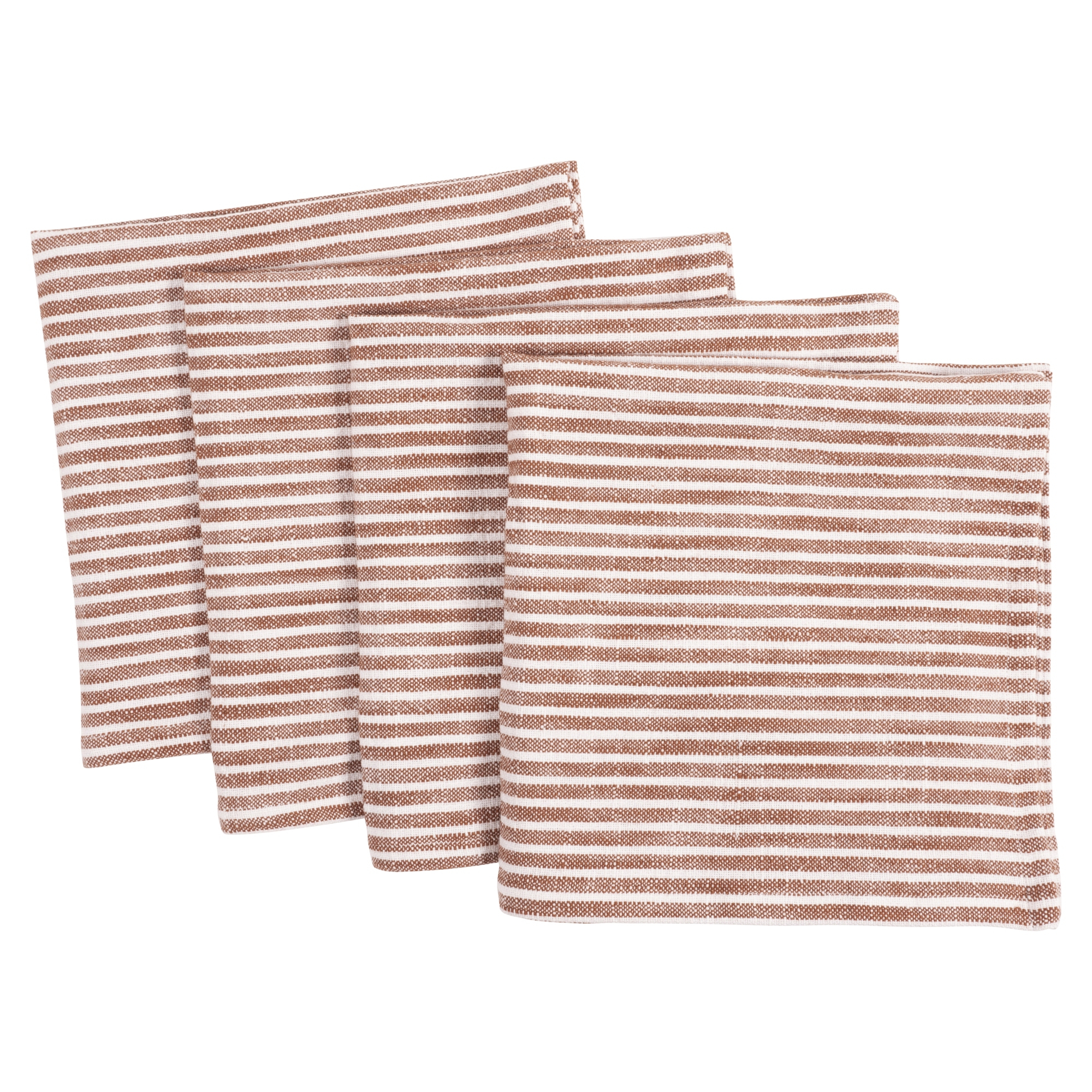 Set of 4, 100% Cotton Cloth Napkins
