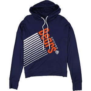 Touch by G-III Womens Chicago Bears Tulip Back Hoodie Sweatshirt - 1 of 2