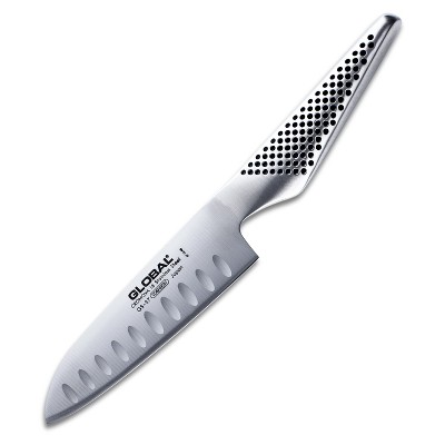 Global Hollow Ground Stainless Steel 5 Inch Santoku Knife