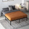 Metal Platform Bed Frame, 14' Bed Frame with Heavy Duty Slats Support, Strong Bearing Capacity Bed Frame with Under Bed Storage, No Box Spring Needed - 2 of 4