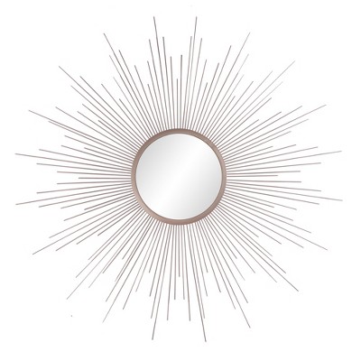 sunburst wall mirror