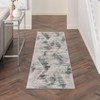 Nourison Thalia Distressed Contemporary Indoor Rug Grey Beige 2'2" x 8' - 2 of 4