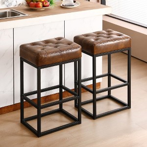 30"H Crafted Choice Bar Stool (Set of 2) - 1 of 4