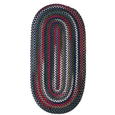 Colonial Mills Chestnut Knoll - Baltic Blue 2 Ft x5 Ft Runner (Oval) Rug Indoor 65% Nylon/35% Polypropylene