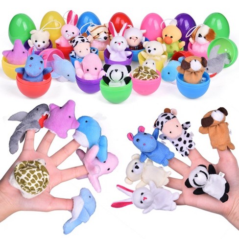 Fun Little Toys Prefilled Easter Eggs With Plush Finger Puppets, 18 Pcs :  Target