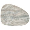 Mono Medium Marble Side Table - ACC2907A - Off White Marble/Walnut - Safavieh - 4 of 4