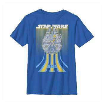 Boy's Star Wars: A New Hope Retro X-wing Fighter T-shirt : Target