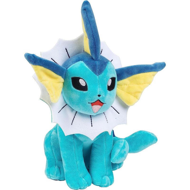 Pokémon Vaporeon 8" Plush - Officially Licensed - Quality & Soft Stuffed Animal Toy - Add Vaporeon to Your Collection! Gift for Kids & Fans of Pokemon, 3 of 4
