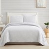 Southshore Fine Living Oversized Lightweight Grid pre-washed Quilt Set - 3 of 4