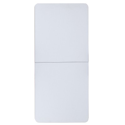 5-Foot Adjustable Granite White Plastic Folding Table with Handle