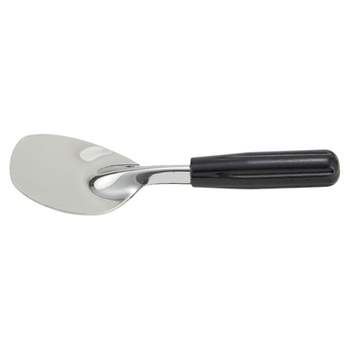 Winco Ice Cream Spade, Aluminum, Plastic Handle, 9", Black