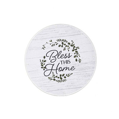 Bless This Home Sassafras Switchable Door Decor Insert