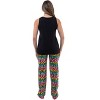 Just Love Womens Tank & Pant Cute Pajama Set - Ribbed PJ Sets Sleepwear Loungewear - 3 of 3