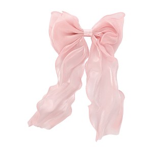 Unique Bargains Women's Cute Bow Hair Pins 10.24"x6.69"x0.79" 1 Pc - 1 of 3