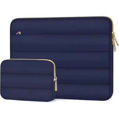 Hachikiko 13-14 Inch Laptop Sleeve, Puffy Protective Case for MacBook Air 13 13.6 (M3/M2/M1) | MacBook Pro 13 14 (M4/M3/M2) | HP Dell Surface