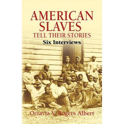 American Slaves Tell Their Stories - (Dover Books on Americana) by  Octavia V Rogers Albert (Paperback)