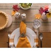 Design Imports  Jute Fringe Table Runner, Double Border Artichoke, 14X108" - 3 of 4