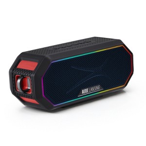 ALTEC LANSING HYDRAJOLT 2.0 Magnetic Bluetooth Speaker - Waterproof, 12W, 16H Battery, LED Lights, USB-C, Voice Assistant - 1 of 4