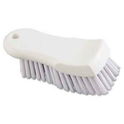 Boardwalk BWKFSCBWH 6 in. Polypropylene Fill Scrub Brush - White