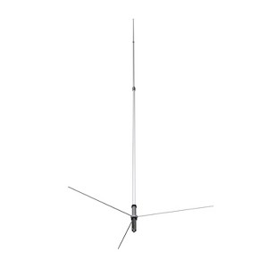 Tram® 200-Watt Dual-Band 3-Section Fiberglass Base Antenna with 50-Ohm UHF SO-239 Connector, 17-Ft. Tall - 1 of 4
