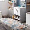 Mark & Day Lithoijen Woven Indoor Area Rugs Teal - image 2 of 4