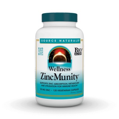 Wellness ZincMunity by Source Naturals, Inc.  -  120 VegCap