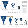 Big Dot of Happiness Royal Prince Charming - DIY Baby Shower or Birthday Party Pennant Garland Decoration - Triangle Banner - 30 Pieces - 3 of 4
