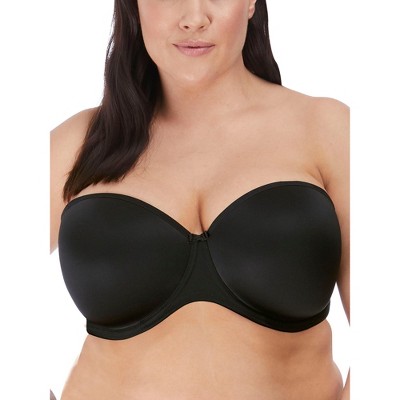 Elomi Women's Lucie Side Support Plunge Bra - EL4490 36GG Black