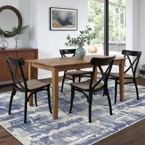 Abynow Medallion Distressed Persian Indoor Area Rug - 1 of 4