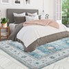 GAOMON Vintage Area Rug Washable Floral Rug Low Pile Non-Slip Rugs for Living Room Bedroom - 2 of 4
