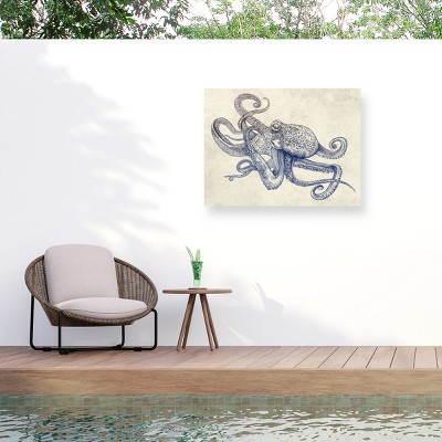 "Octoflow" Outdoor Canvas