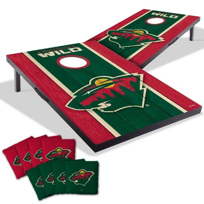 NHL Minnesota Wild 2'x3' Wood Toss Game Set