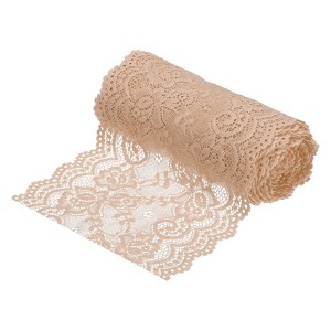 Unique Bargain Decorative Vintage Crochet Hollow Lace Ribbon for Gift Wrapping - 1 of 4
