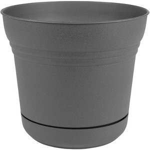 Bloem Saturn 7 in. D Polyresin Planter Charcoal - 1 of 1